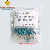 Điện trở vạch 1/2W 30R 5% (túi 500c)