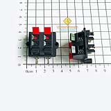 Jack kẹp dây loa 4P WP4-3 2 hàng