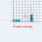 Điện trở vạch 5W 100K 1% chân đồng