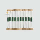 Điện trở vạch 2W 47R 5% Đài Loan xanh - Điện trở cầu chì (10c)