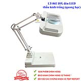 Kính lúp để bàn LT-86I 10X đèn LED thấu kính trắng (quang học)