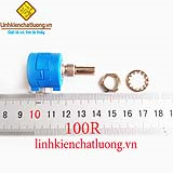 Chiết áp đơn 100R 3590S-2-101L 2W xoay nhiều vòng