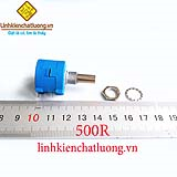 Chiết áp đơn 500R 3590S-2-501L 2W xoay nhiều vòng