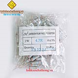 Điện trở vạch 2W 4.7R 5% (túi 200c)