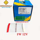 Diode zener 1W 12V 1N4742A loại thường (dây 500c)