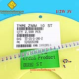 Diode zener 1/2W 3V ZMM3V SMD (10c)