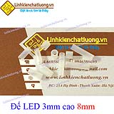 Đế LED 3mm cao 8mm F3x8 (10c)