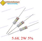 Điện trở vạch 2W 5.6K 5% (túi 200c)