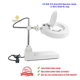 Kính lúp để bàn LT-86B 10X đèn LED thấu tiêu chuẩn có điều chỉnh độ sáng