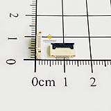 Socket FPC 10P 0.5mm khóa lật mở lên