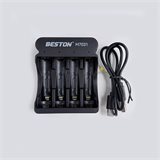 Bộ sạc PIN BESTON M7031 dùng cho 4 viên PIN AA/AAA