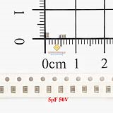 Tụ dán 0805 5pF 50V 5% (10c)