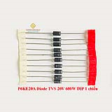 P6KE20A Diode TVS 20V 600W DIP 1 chiều