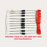 P6KE200CA Diode TVS 200V 600W DIP 2 chiều chính hãng BrightKing