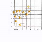 Tụ sứ vàng 331 330pF 0.33nF 50V (10c)