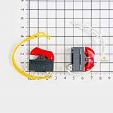 Công tắc máy sấy tóc 10A250V loại dọc (màu đỏ)