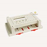 Hộp nhựa PLC 145x90x40mm cắt lỗ màu trắng