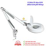 Kính lúp kẹp bàn LT-86A 5X đèn LED (thấu kính phổ thông)