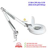 Kính lúp kẹp bàn LT-86A 20X đèn LED (thấu kính phổ thông)