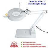 Kính lúp để bàn LT-86C 5X đèn LED (thấu kính phổ thông)