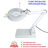 Kính lúp để bàn LT-86C 10X đèn LED (thấu kính phổ thông)