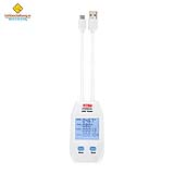 Thiết bị đo dòng điện, điện áp, công suất USB UNI-T UT658DUAL (24V, 5A, Type-A/Type-C)
